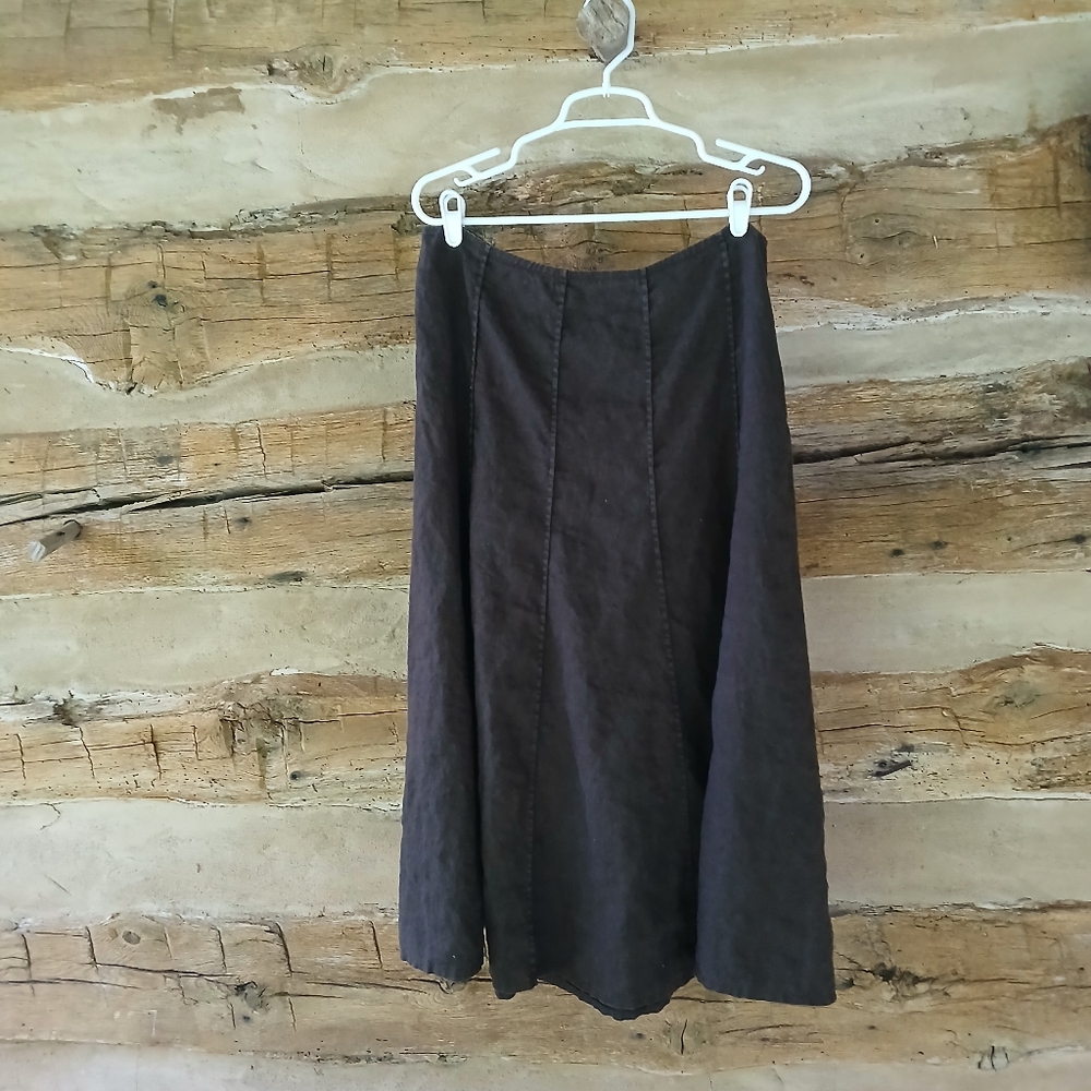 Liz Claiborne Black A-Line Skirt